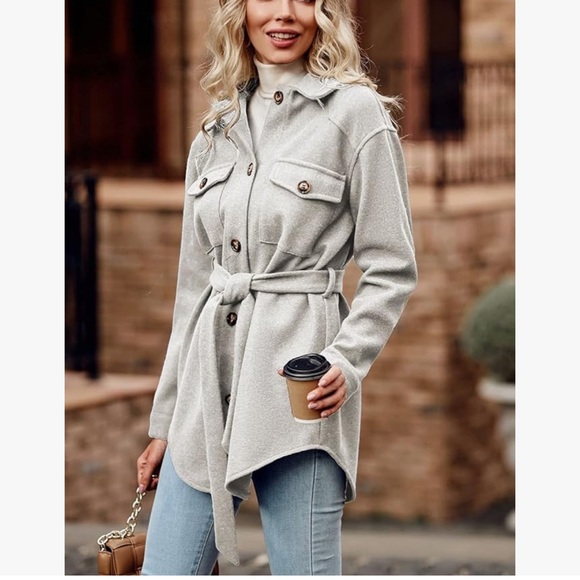 Women's Fall Fashion Winter Trench Coats - Picture 3 of 5